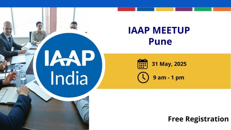 IAAP Meetup Pune - 31st May 2025.
