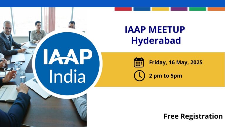 IAAP meetup - Hyderabad https://forms.office.com/r/Ppx3NuiZN4
